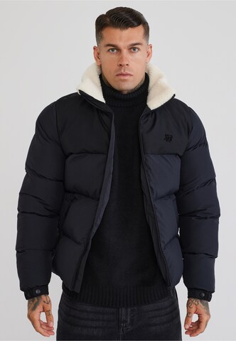 SikSilk Winterjas in Zwart: voorkant