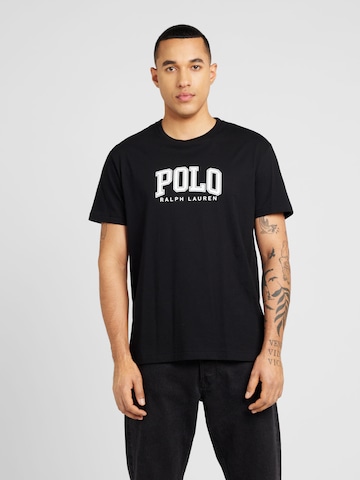 Polo Ralph Lauren Shirt in Black: front