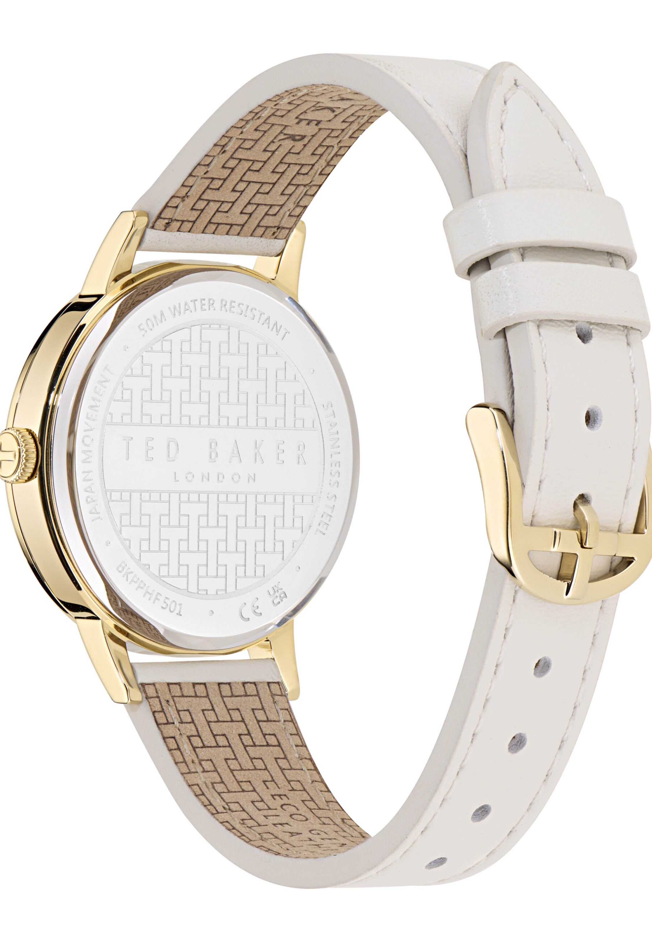 Ted Baker Analog watch 'Phylipa Classic Chic' in White