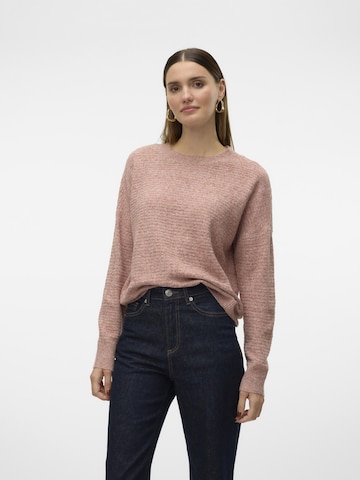Pull-over 'DOFFY' VERO MODA en marron : devant