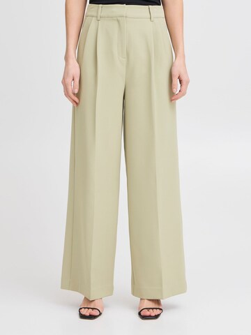 Loosefit Pantaloni chino ' IHLEXI PA9 ' di ICHI in verde