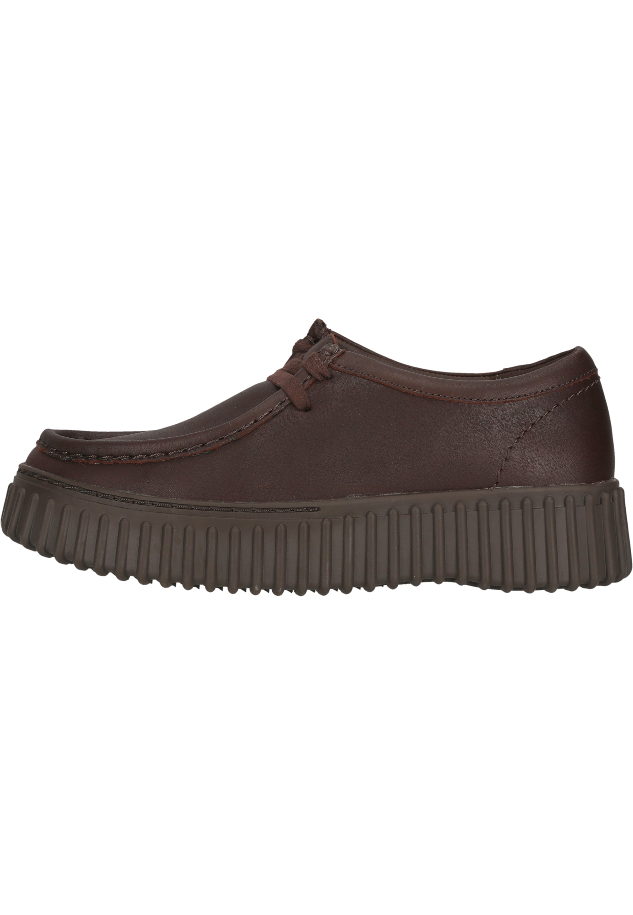 CLARKS Schnürschuh 'Torhill Bee' in Braun