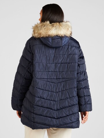 ONLY Carmakoma Winter Jacket in Blue