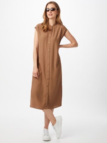 OPUS Shirt Dress 'Wimila' in Brown