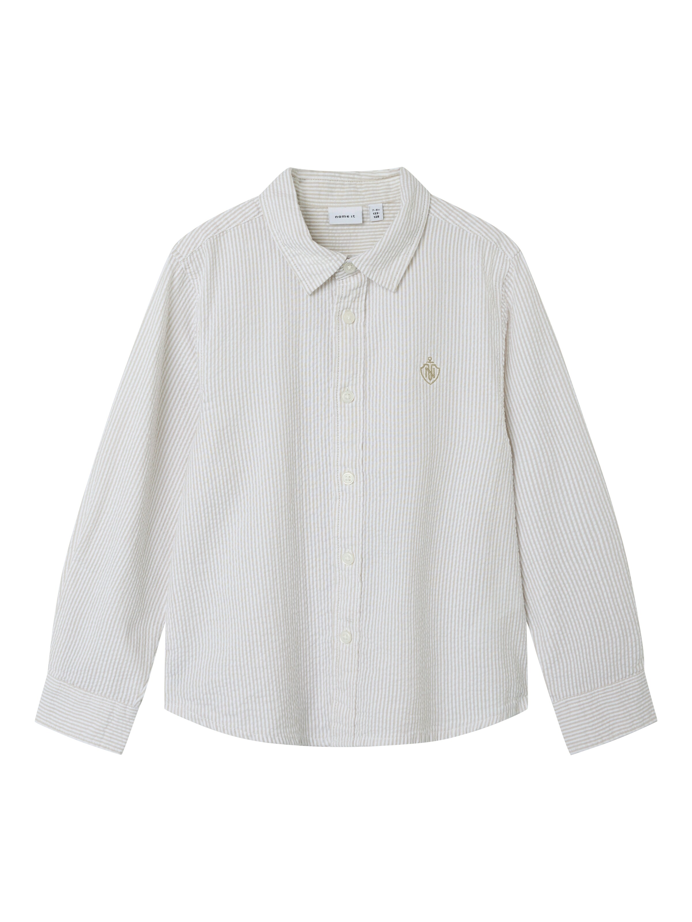 NAME IT Regular fit Ing 'NKMFANNON' - bézs: elől