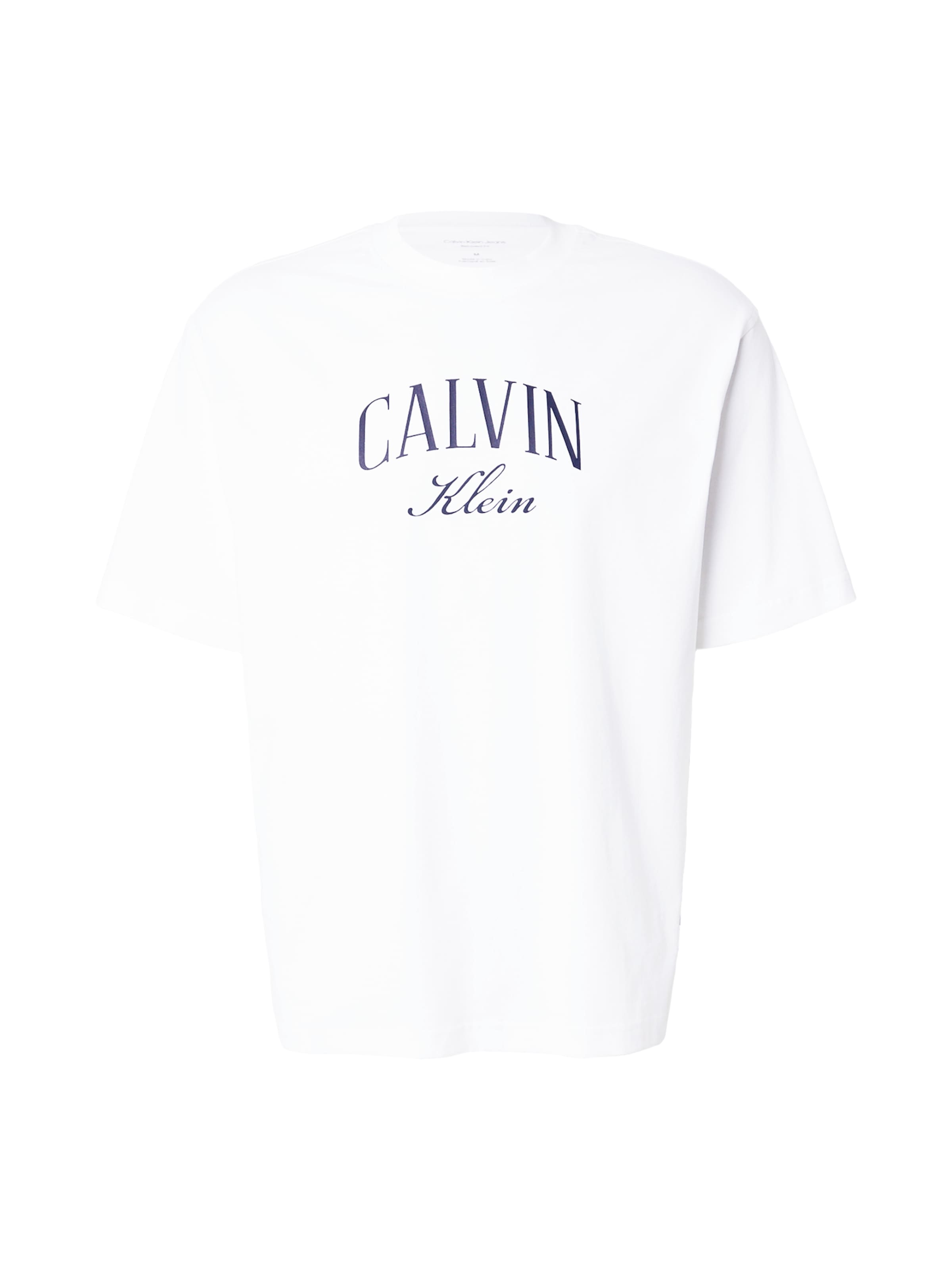 Calvin Klein Jeans Μπλουζάκι σε λευκό: μπροστά