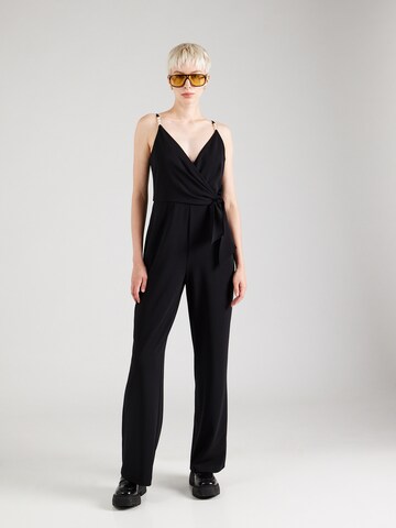 Adrianna Papell Jumpsuit in Black: front