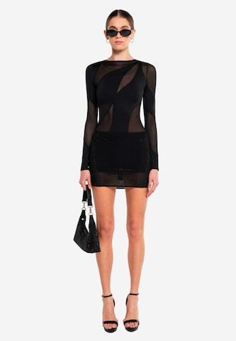 OW Collection Body 'Spiral' in Schwarz