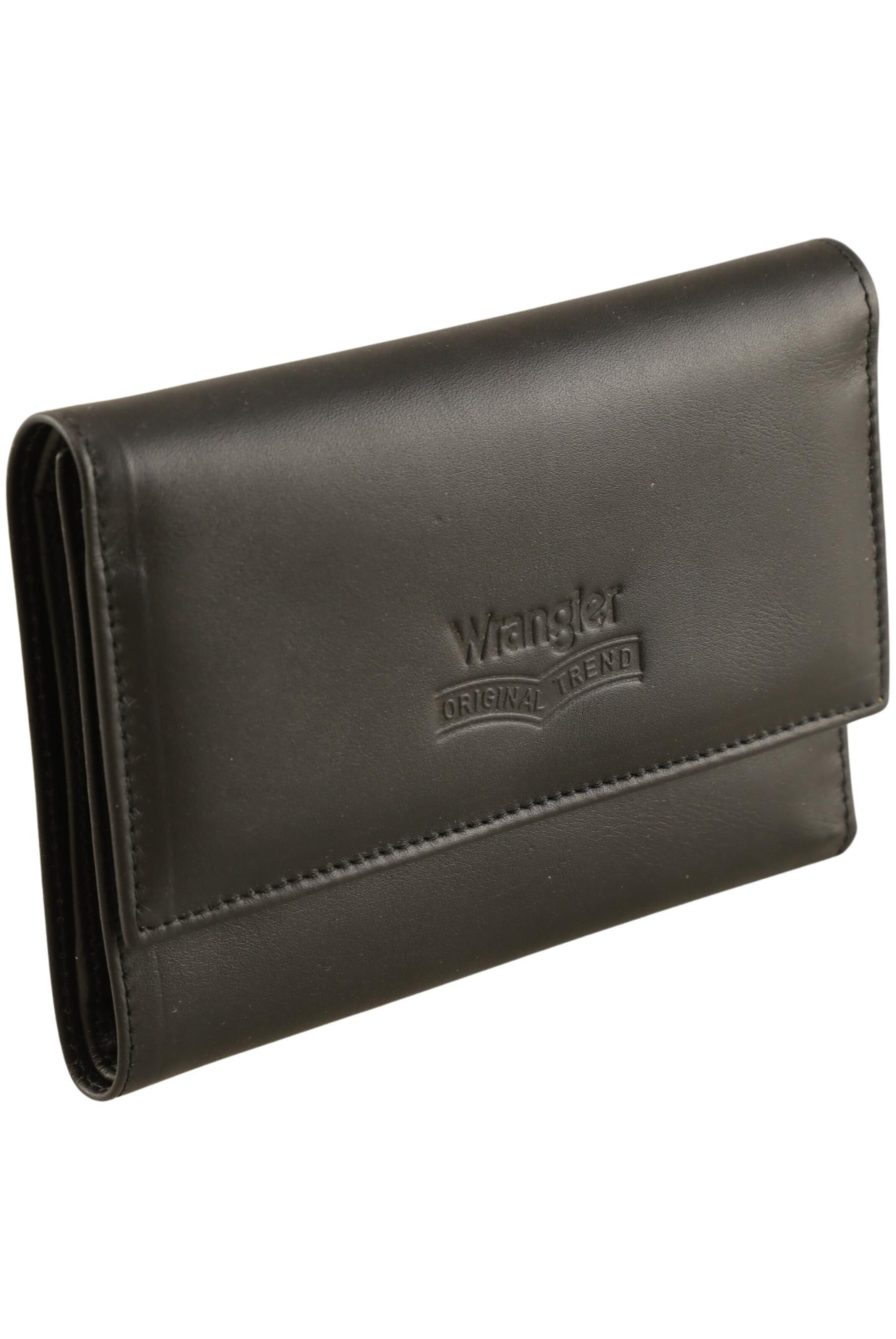 WRANGLER Small Leather Goods in One size in Black: front