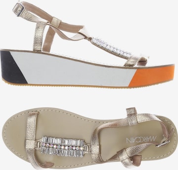 Marc Cain Sandalen 40 in Gold: Vorderseite