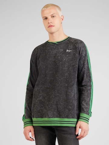 Denim ProjectSweater majica - crna boja: prednji dio