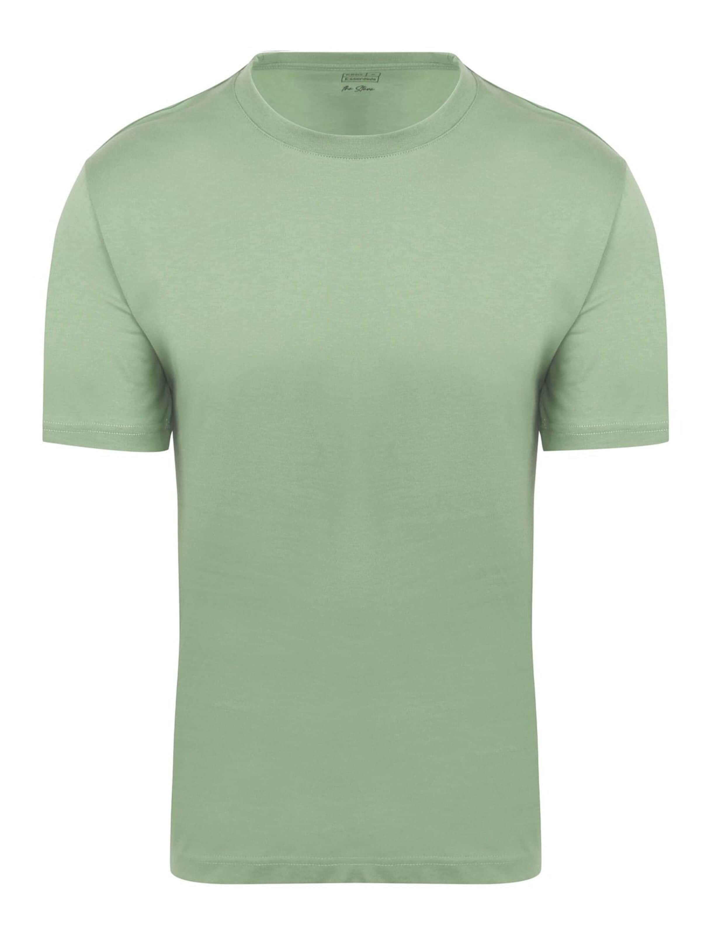 KING Essentials Shirt 'The Steve'‌‌‌‌‌‌‌ in Grün: Vorderseite