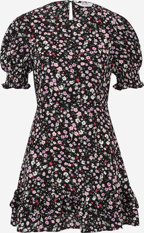 Dorothy Perkins Petite - Vestido 'Ditsy' em cinzento: frente