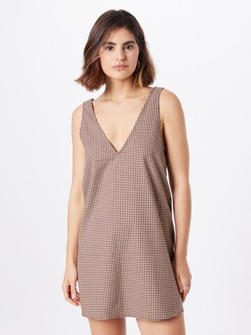 Robe Monki en marron : devant