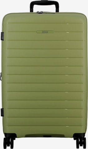 Jump Trolley 'Striper' in Grün: Vorderseite