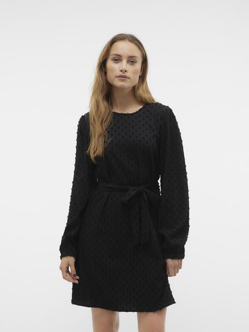 VERO MODA Blusenkleid in Schwarz: predná strana