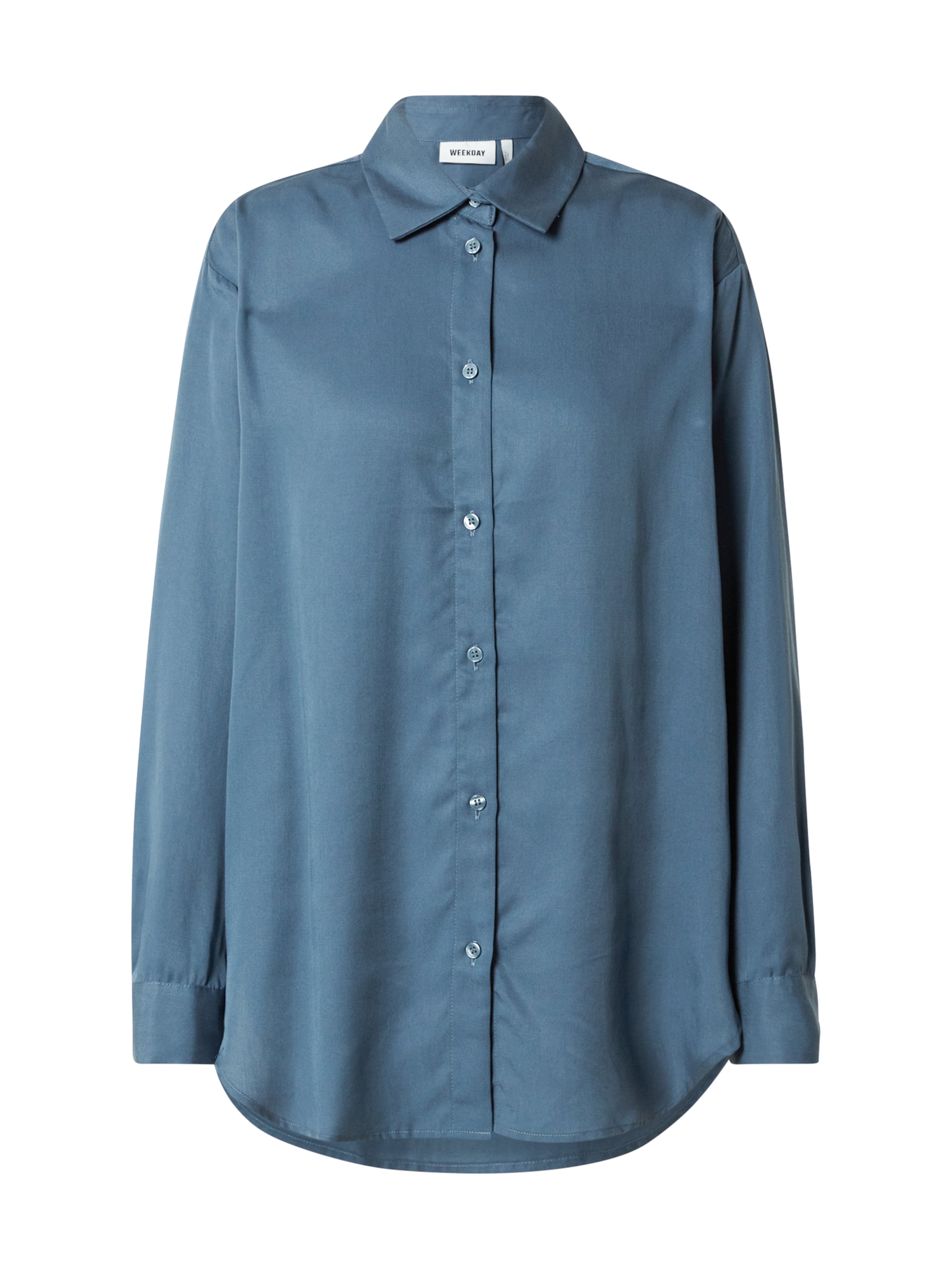 WEEKDAY Μπλούζα σε μπλε: μπροστά