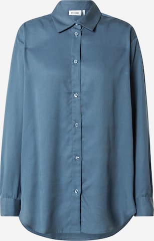 WEEKDAY Bluse i blå: forside