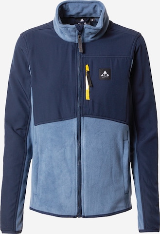 Whistler Athletic Fleece Jacket 'Evo' in Blue: front