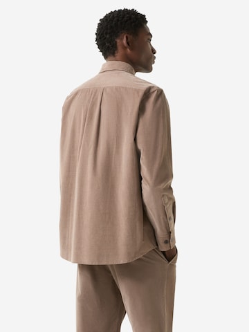 BOGNER Regular Fit Hemd 'Heiko ' in Braun