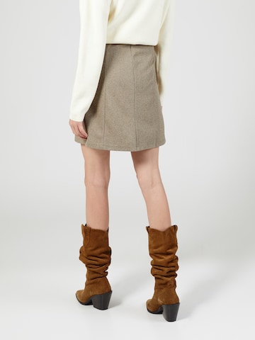 VILA Skirt in Brown