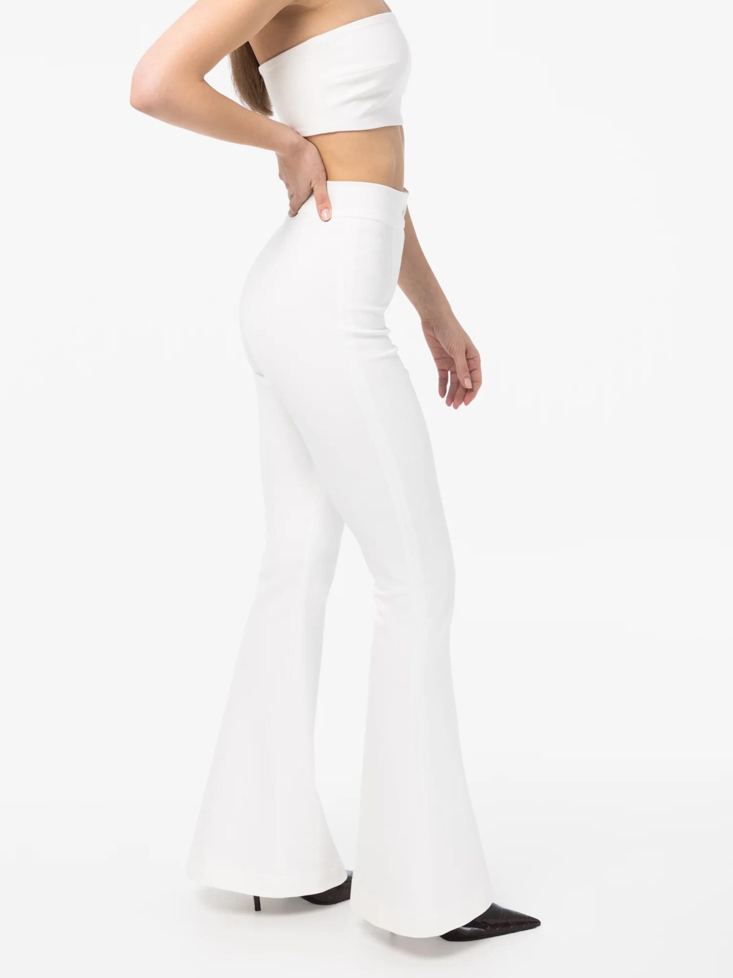 mandragora Flared Trousers 'Vanya' in Beige