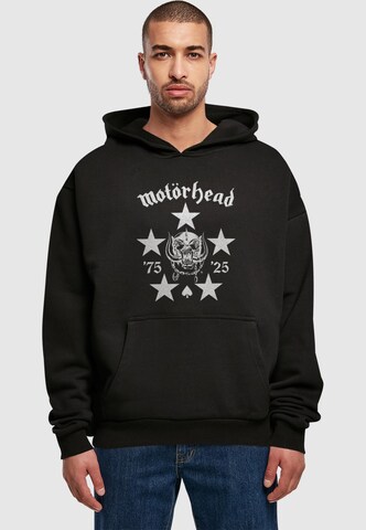 Merchcode Sweatshirt 'Motorhead - 50th BMG Logo' in Black: front