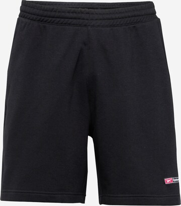 Regular Pantalon 'MASH UP' Reebok en noir : devant