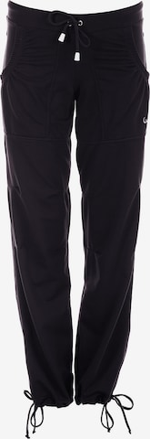 Winshape - Loosefit Pantalón deportivo 'WTE9' en negro: frente