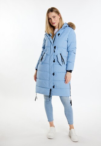 mėlyna ICEBOUND Žieminis paltas