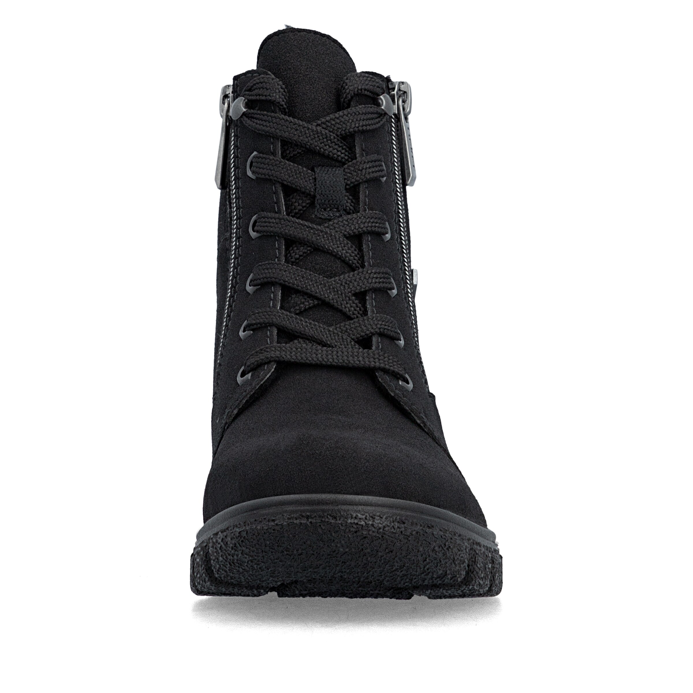 Bottines à lacets Rieker en noir