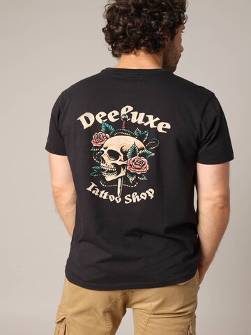 T-Shirt 'TOLUCA' Deeluxe en noir : devant