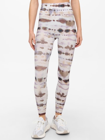 ONLY PLAY Workout Pants 'Jia' in Beige: front