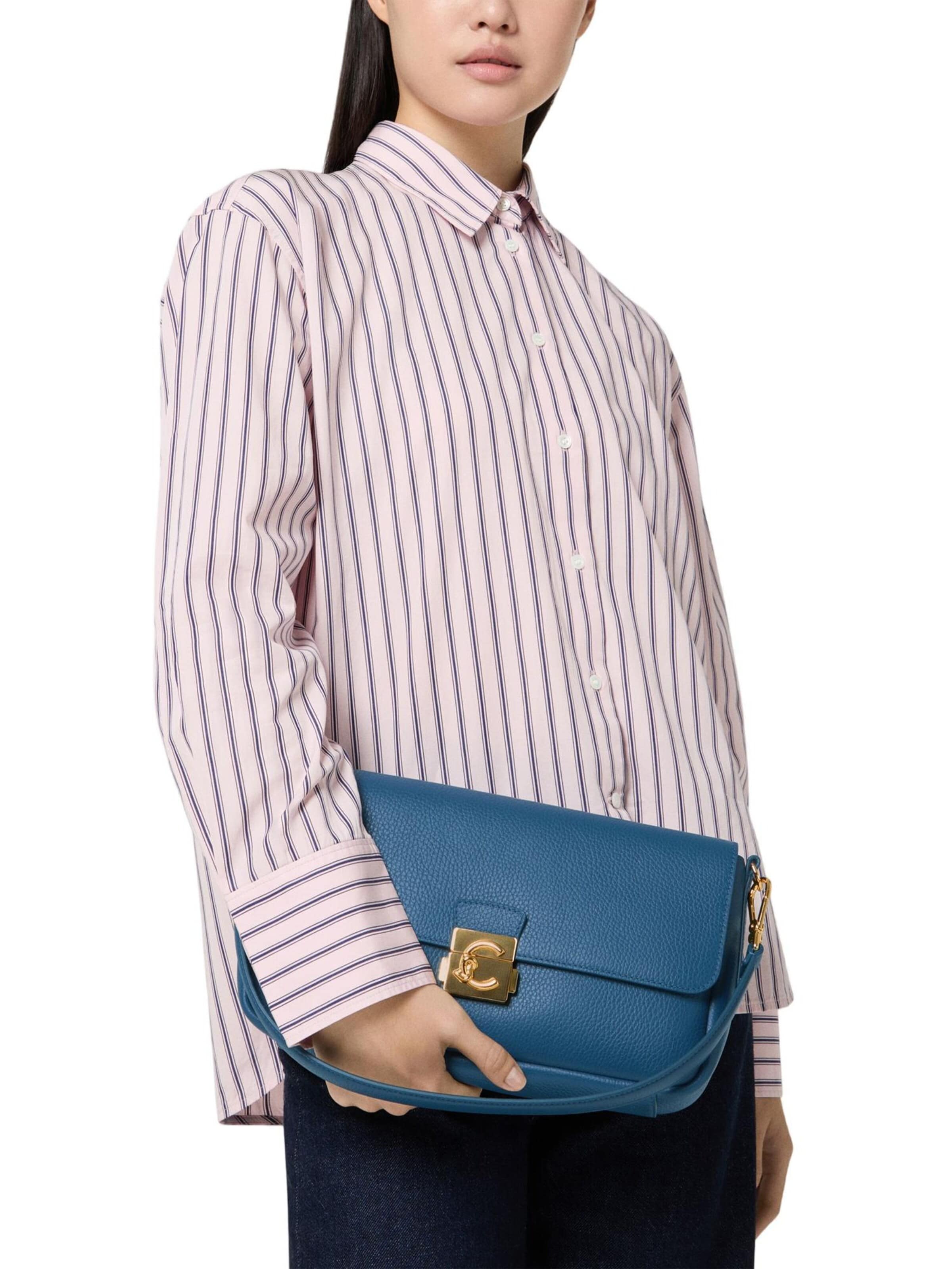 Coccinelle Handtas 'Me Lock S26 2' in Blauw: voorkant