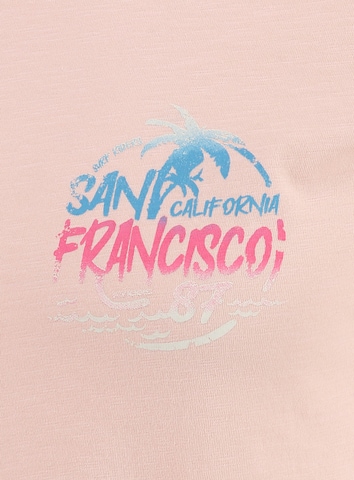 T-Shirt 'SOUND' Key Largo en rose