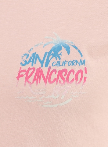 Key Largo Bluser & t-shirts 'SOUND' i pink