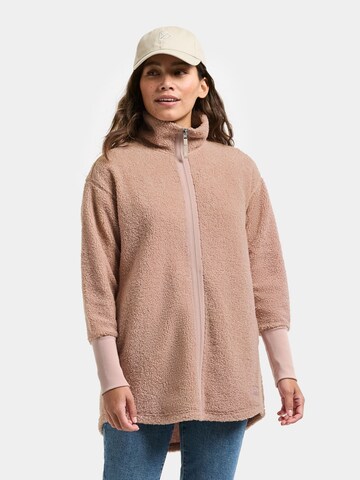 Didriksons Fleecejacke 'Tola' in Pink: Vorderseite