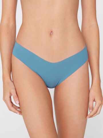 Tezenis Thong in Blue: front