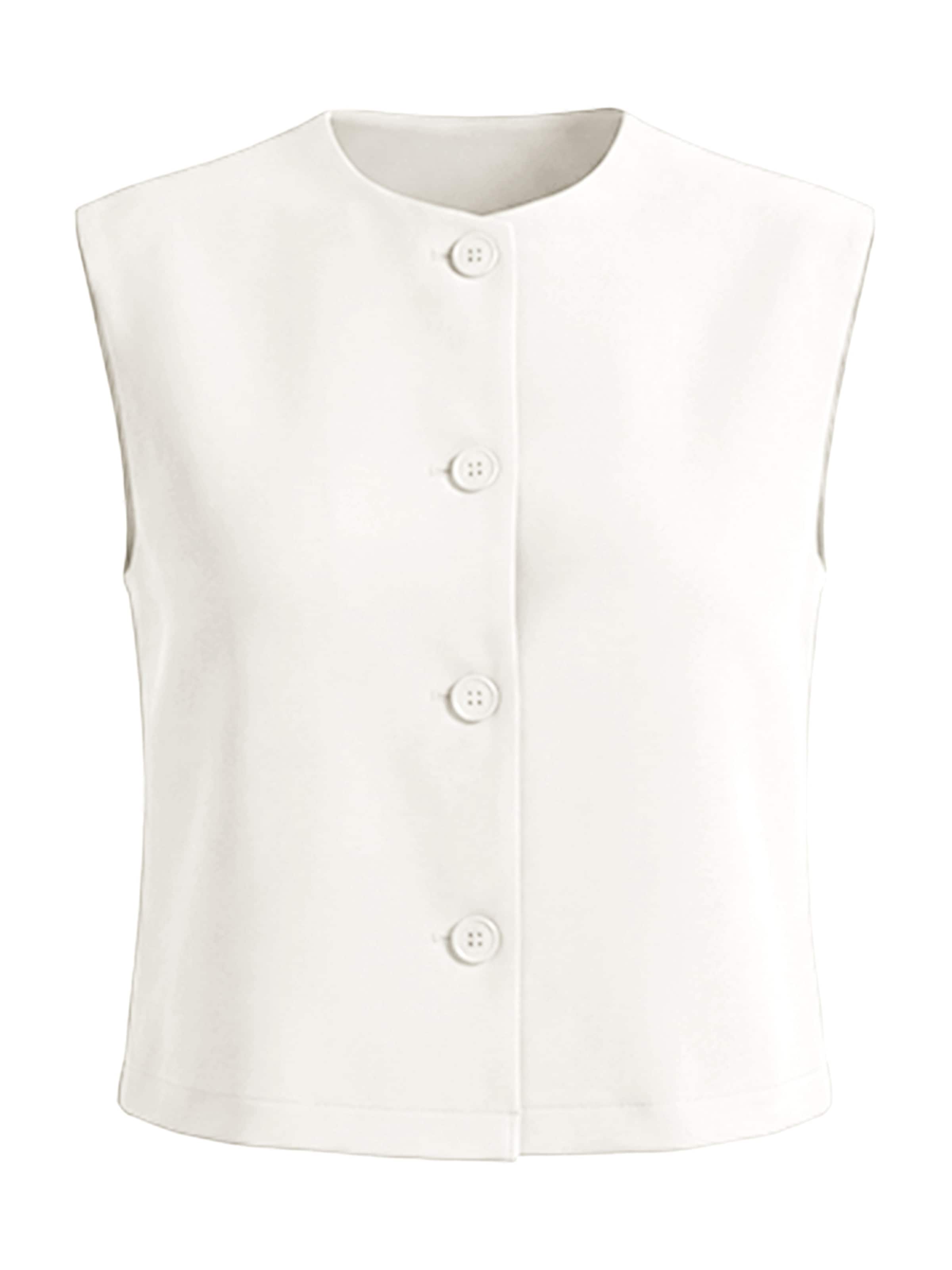 Imily Bela Жилет от костюма в Белый: спереди