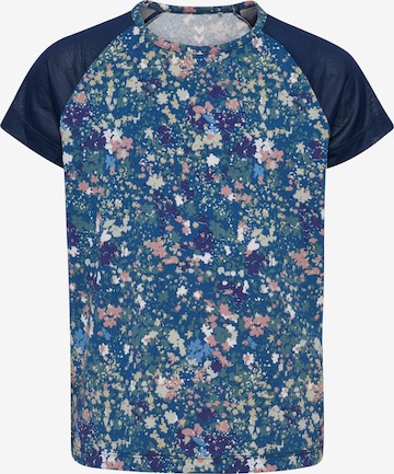 Hummel Funktionsskjorte 'Mix' i blå: forside