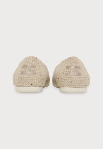 TOMS - Bailarina en beige