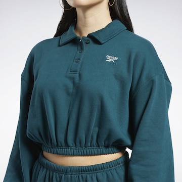 Sweat-shirt Reebok en vert