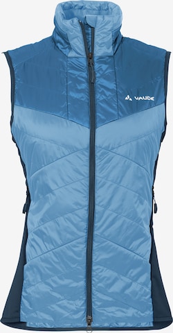 VAUDE Sportbodywarmer 'Sesvenna IV' in Blauw: voorkant