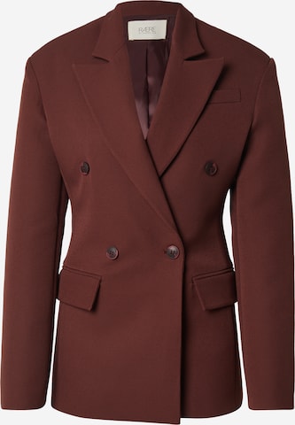 RÆRE by Lorena Rae Блейзер 'Rumi' в Коричневый: спереди