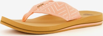 REEF Beach & Pool Shoes 'Spring' in Orange: front