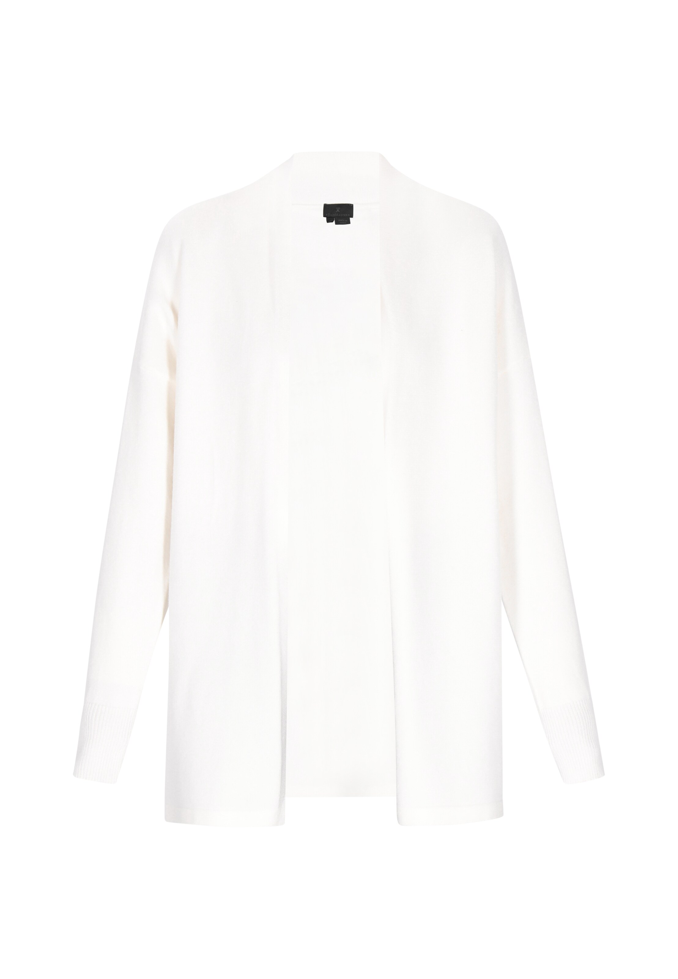 balts DreiMaster Klassik Adīta jaka: no priekšpuses