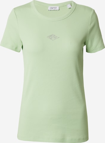 ESPRIT Shirt in Groen: voorkant