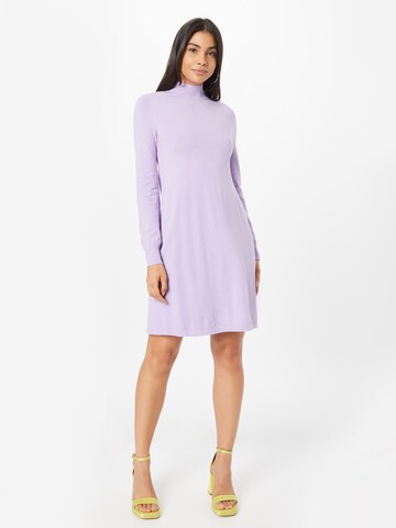 PIECES Úpletové šaty 'Jalina' – fialová: přední strana