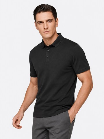 ALLTHEMEN Shirt 'Schimmer'‌‌‌‌ in Schwarz