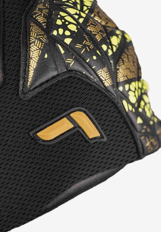 REUSCH Athletic Gloves 'Attrakt Duo Finger Support' in Yellow